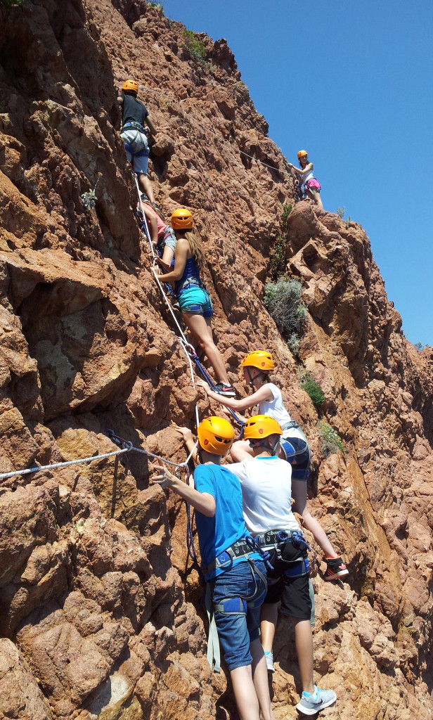 activités ados, escalade, rappel, parcours aventure, via ferrata, 83, 06, 13