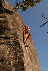 escalade à Contes