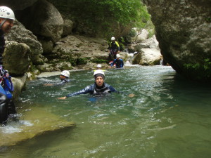 canyoning côte d'azur