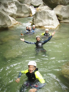 canyoning pour les groupes