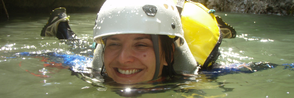 canyoning à la nage