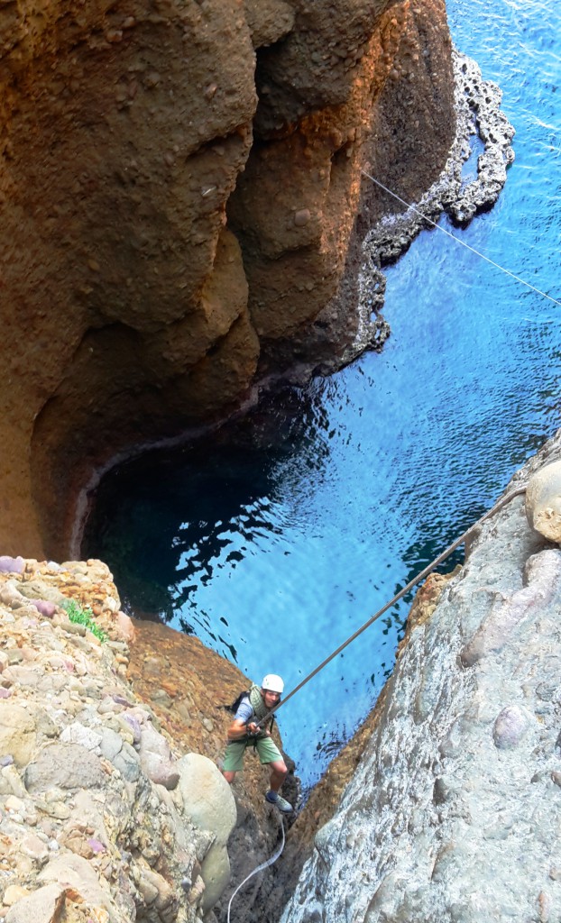 Via cordata dans les calanques de La Ciotat