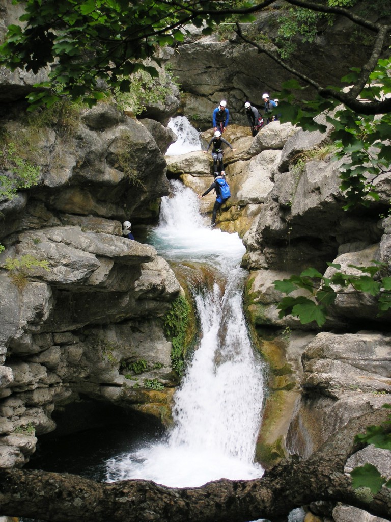 canyoning près de saint raphael