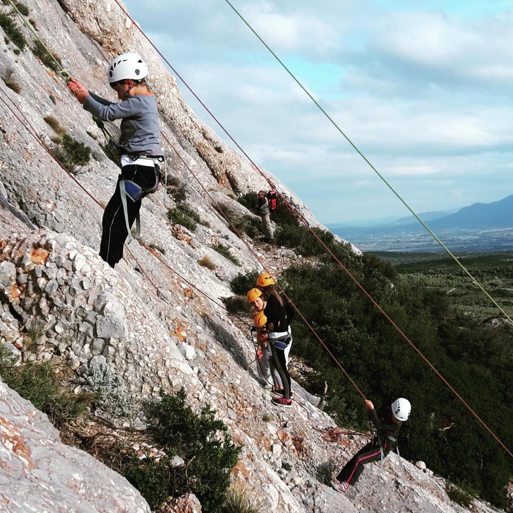 escalade sur Sainte Victoire