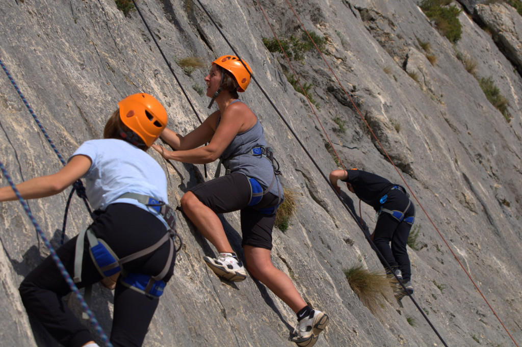 escalade sur Sainte victoire