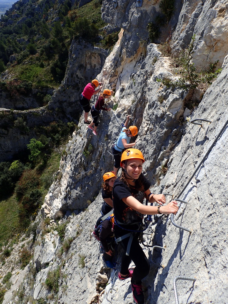 via ferrata de cavaillon